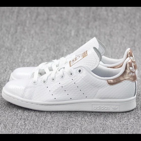 scarpe stan smith metallic snake